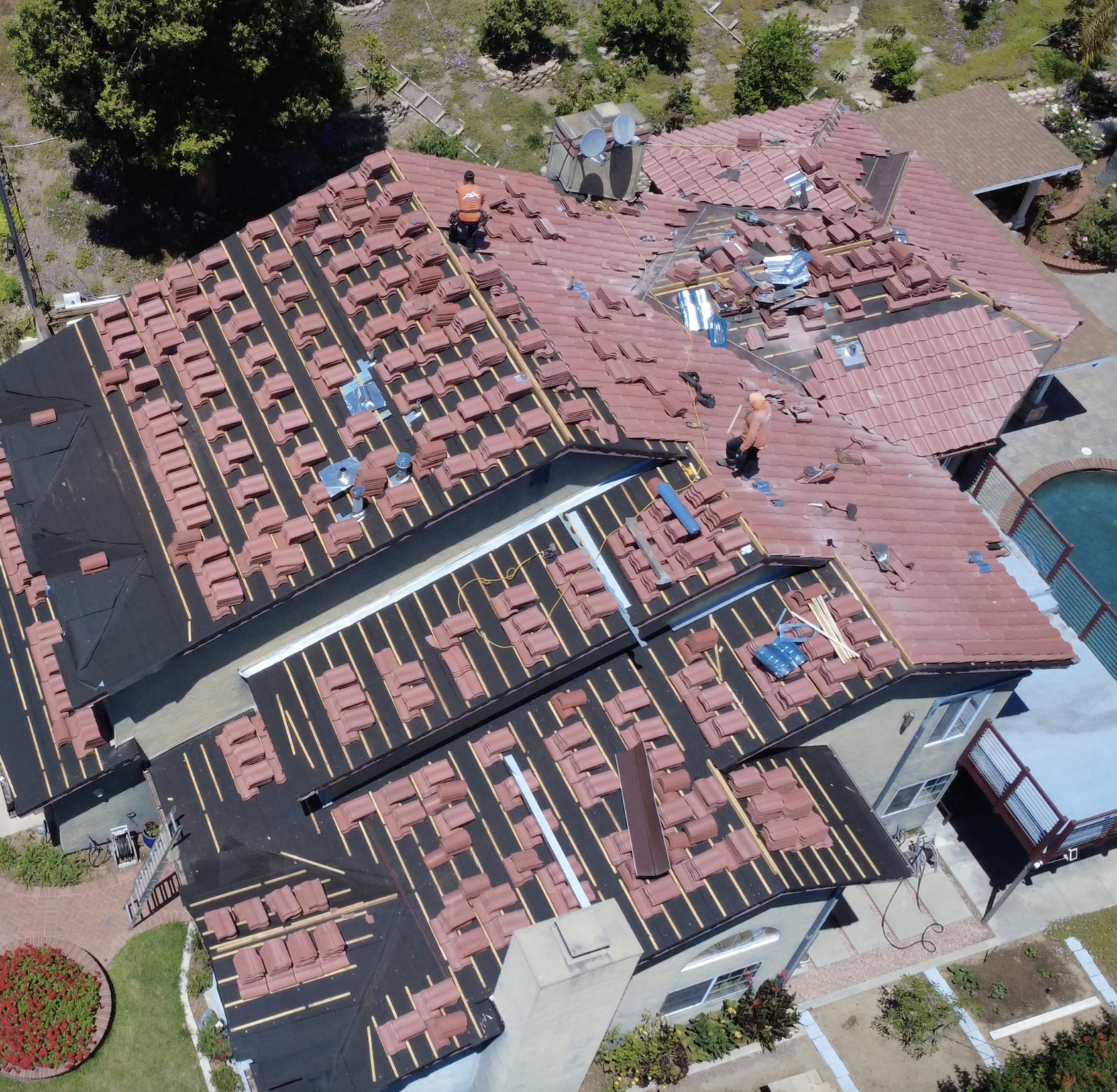 Screenshot Roof Installation